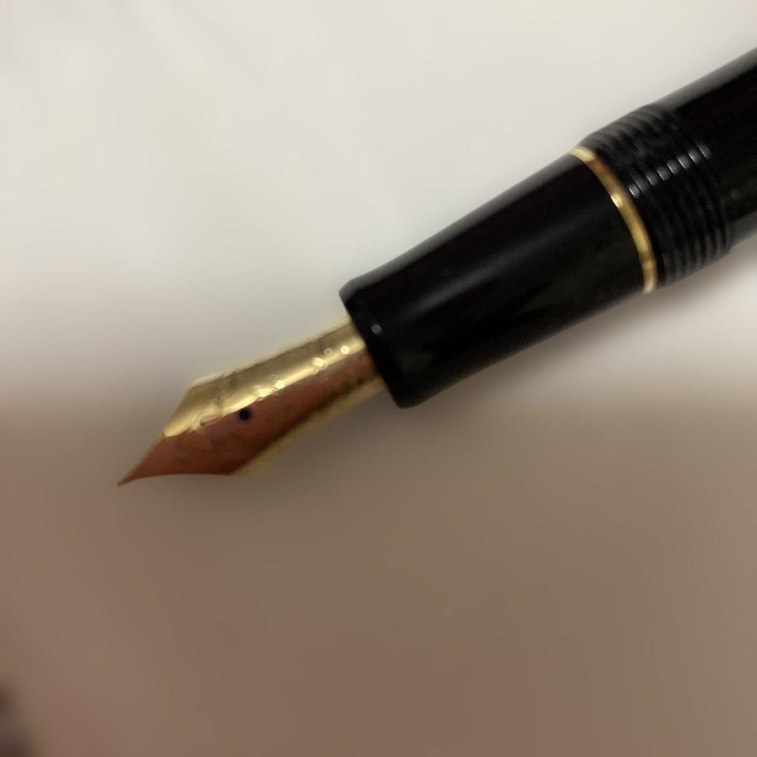 PILOT 万年筆 黒 CUSTOM 74 14K ゴールド