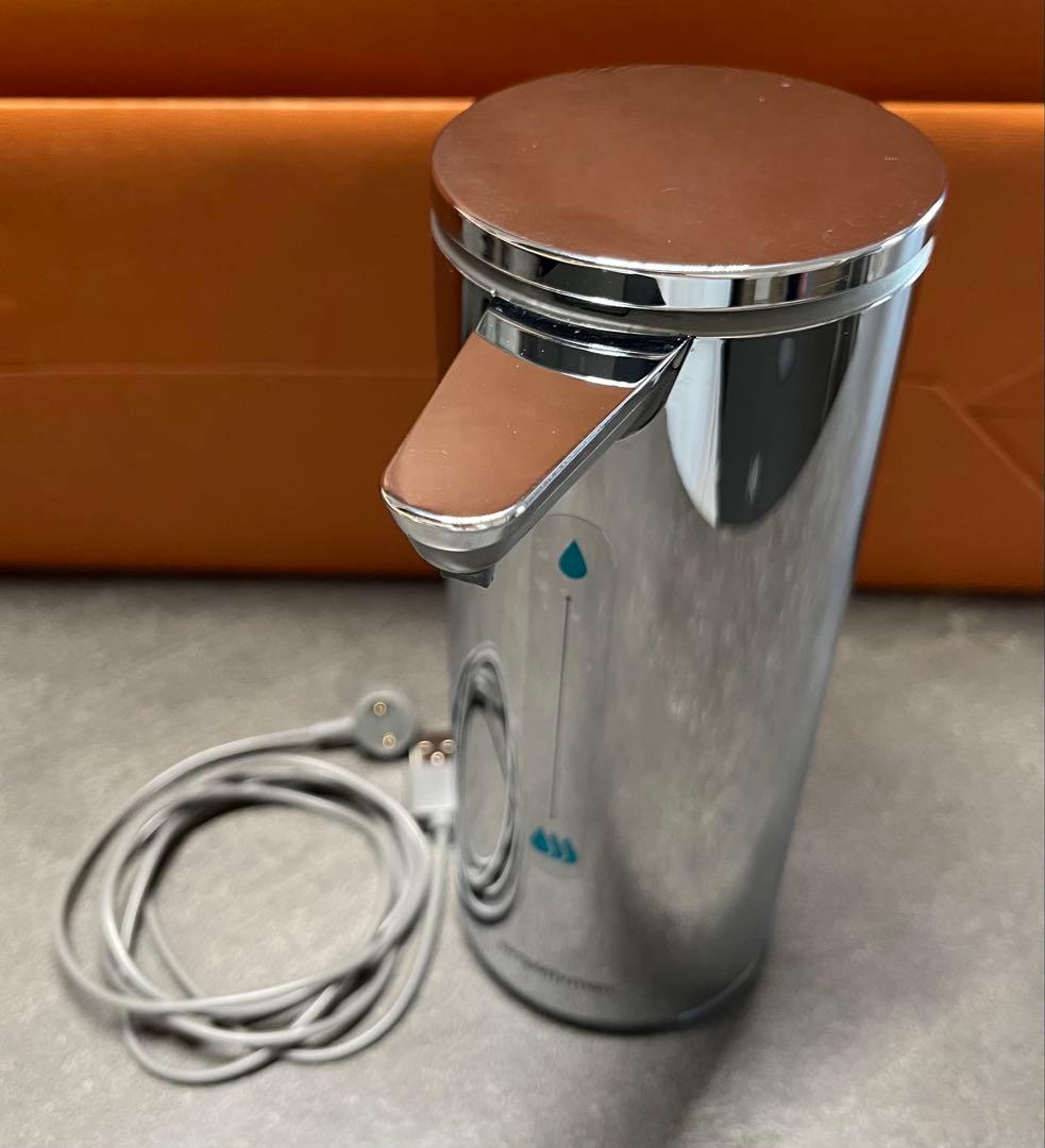 simplehuman ソープディスペンサー つやありシルバー