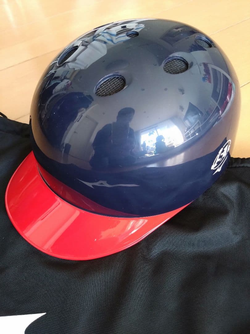 マ*ン様 MIZUNO ミズノ ソフトボール用 ツバ付き捕手用 Mサイズ 収納袋