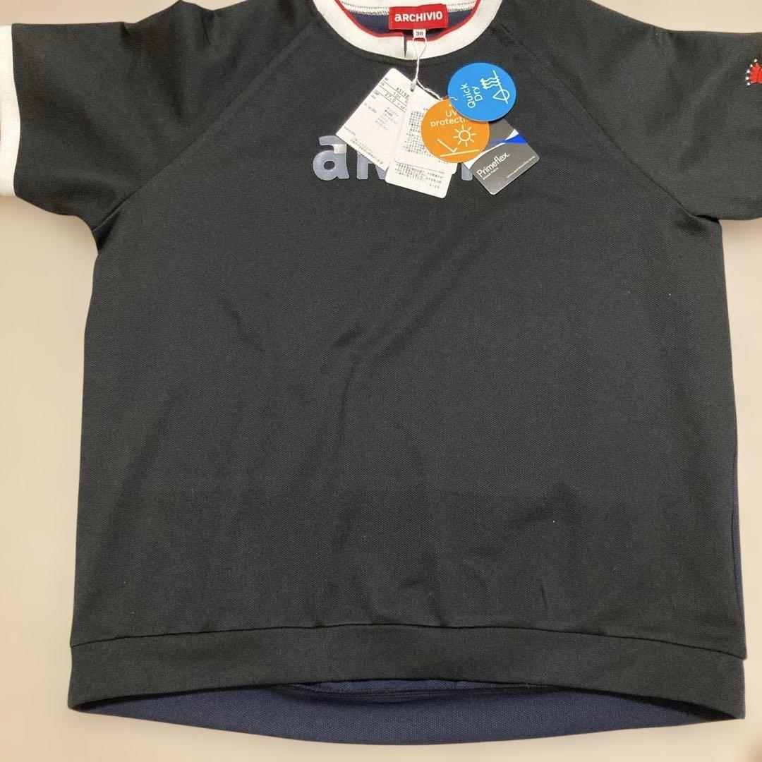 アルチビオブラック ロゴ入り Tシャツ レディース　Mサイズ