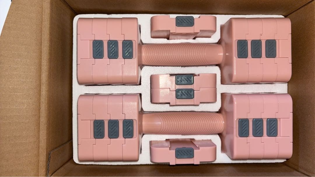 ダンベル 可変式 【重さ調節可能・鋳鉄アレイ】 1kg〜10kg