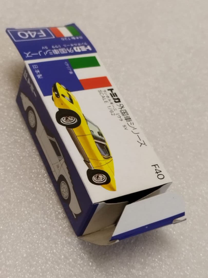 トミカ　日本製青箱　No40 ランボルギーニ　ミウラＳＶ