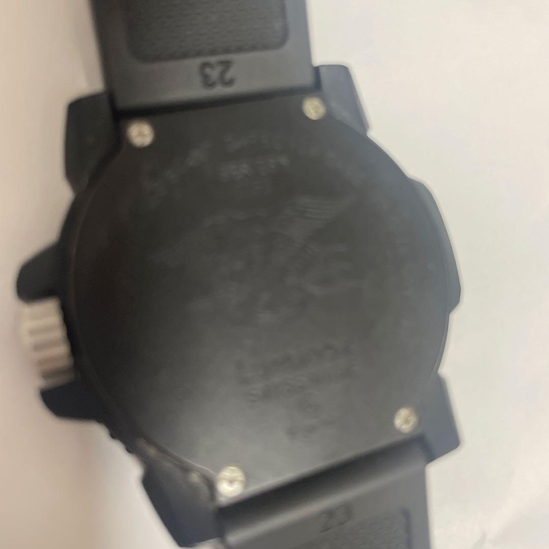 LUMINOX 3000 ブラック/グリーン ラバーベルト