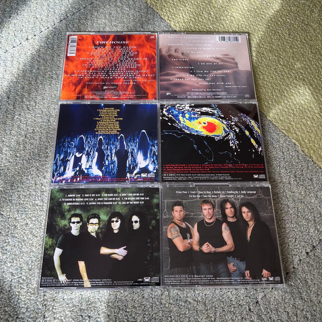 国内帯付FIREHOUSE CD6枚