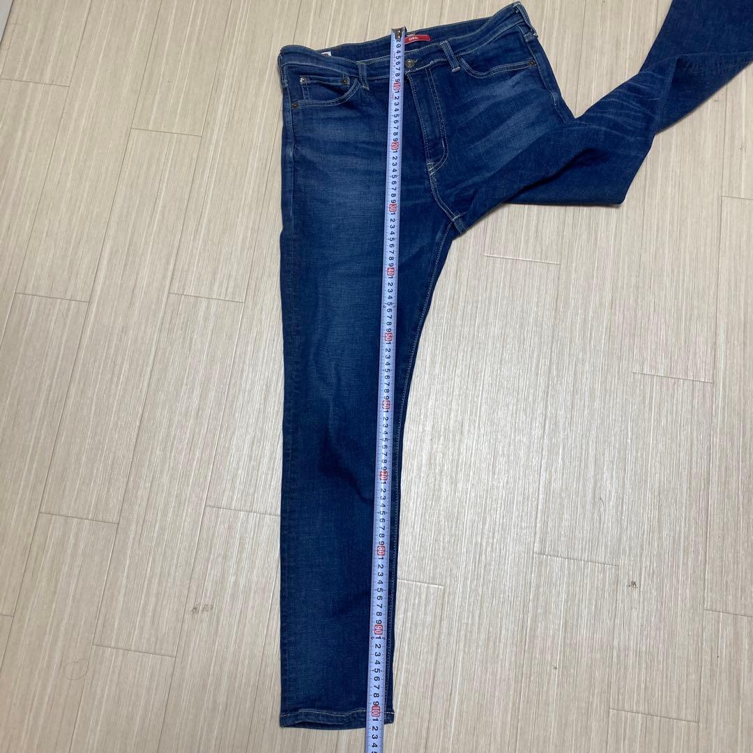 餅*ぎ様 レディースEDWIN股上深めスキニージーンズストレッチ素材サイズL