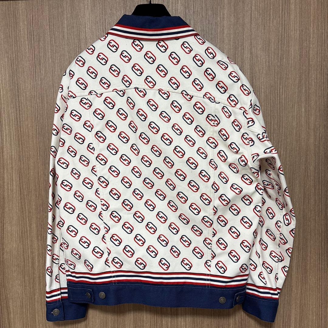GUCCI インターロッキング　GG デニムジャケット　Gジャン　サイズ44