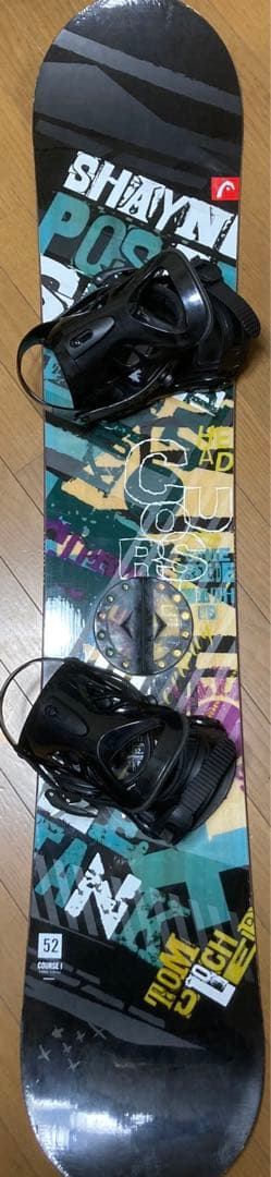 スノーボード 152cm 2点セット 板、ビンディング　HEAD ヘッド