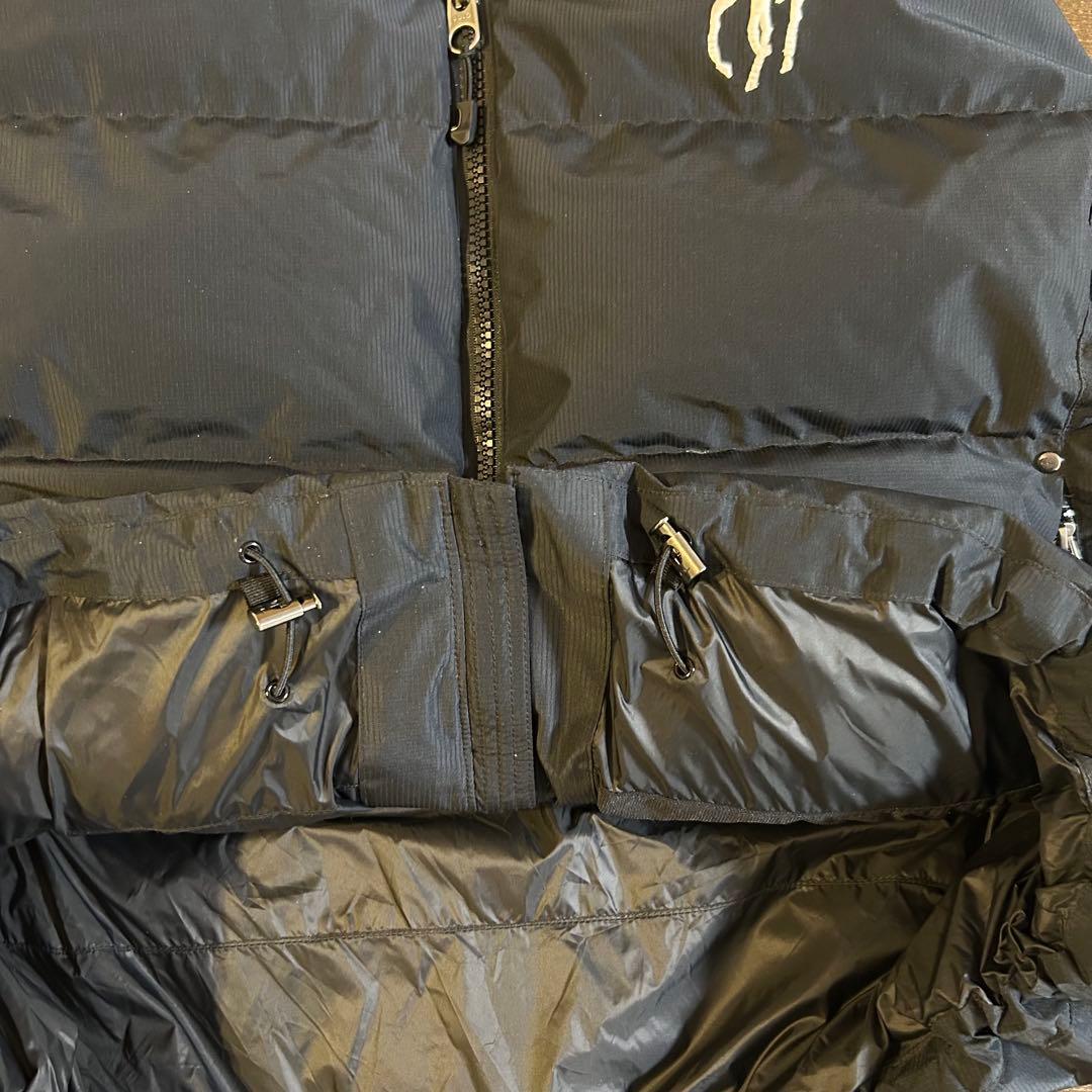 美品 ラルフローレン ダウンベスト ビッグポニー ブラック XXL