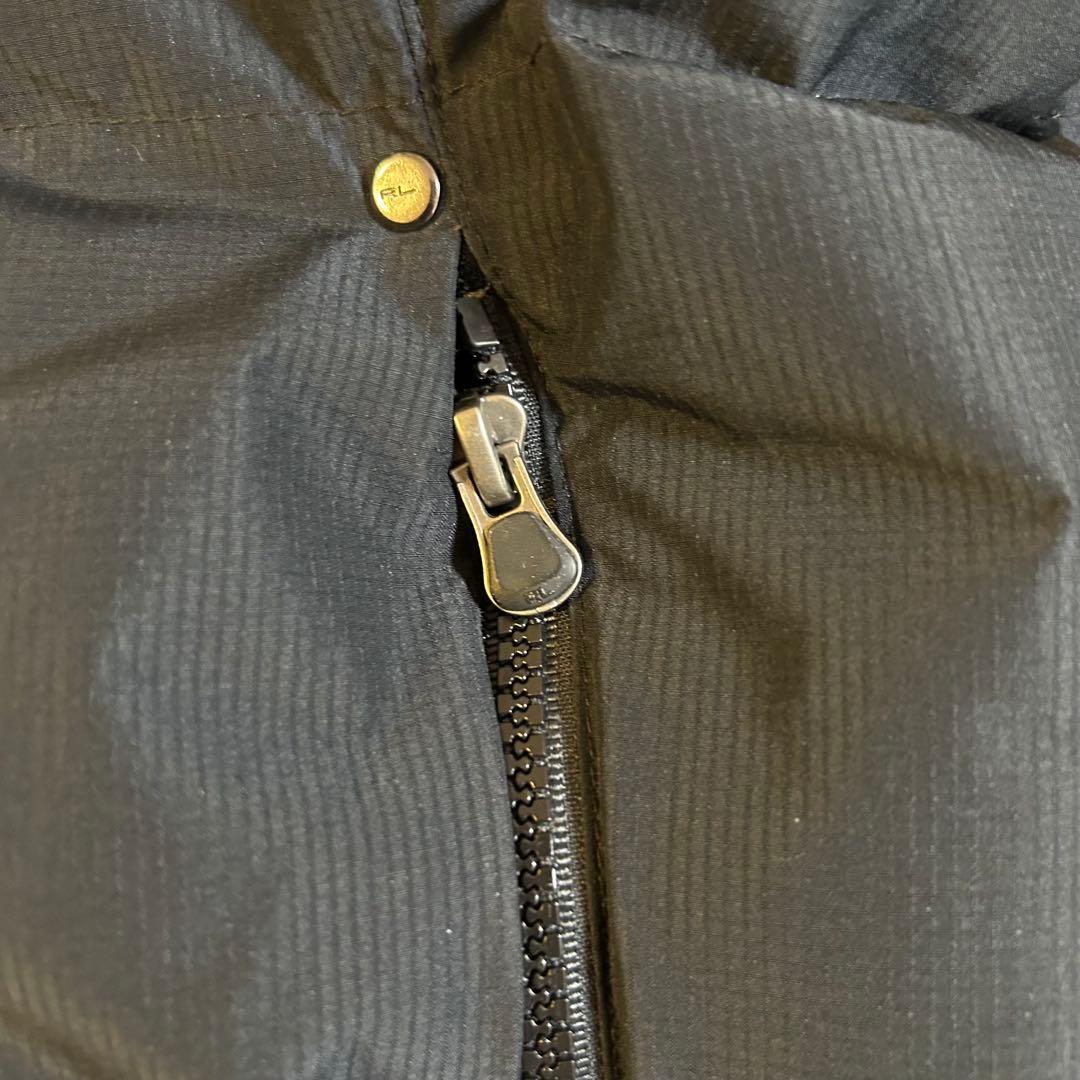 美品 ラルフローレン ダウンベスト ビッグポニー ブラック XXL