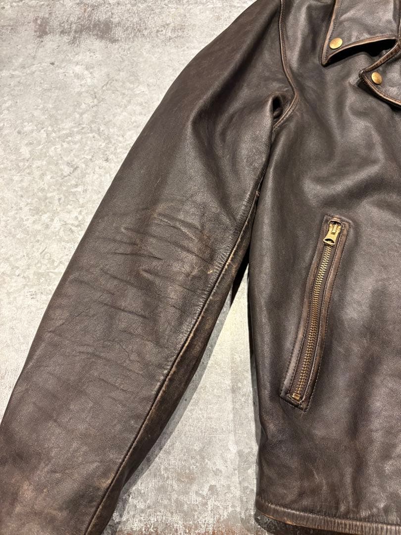 【RRL】ダブルライダースエイジングモデル