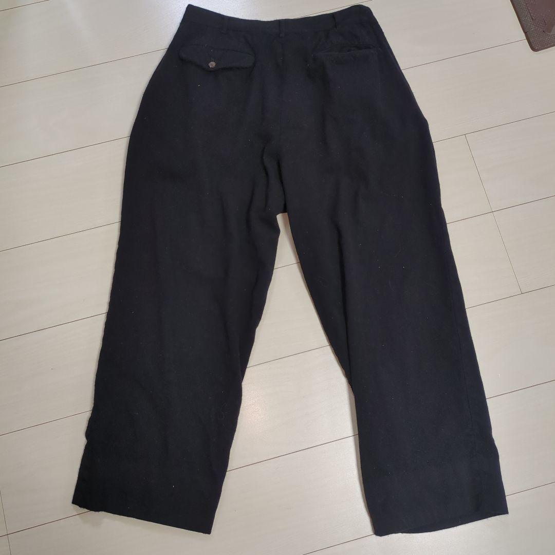 COMME des GARCONS HOMME PLUS 黒 スラックス 古着