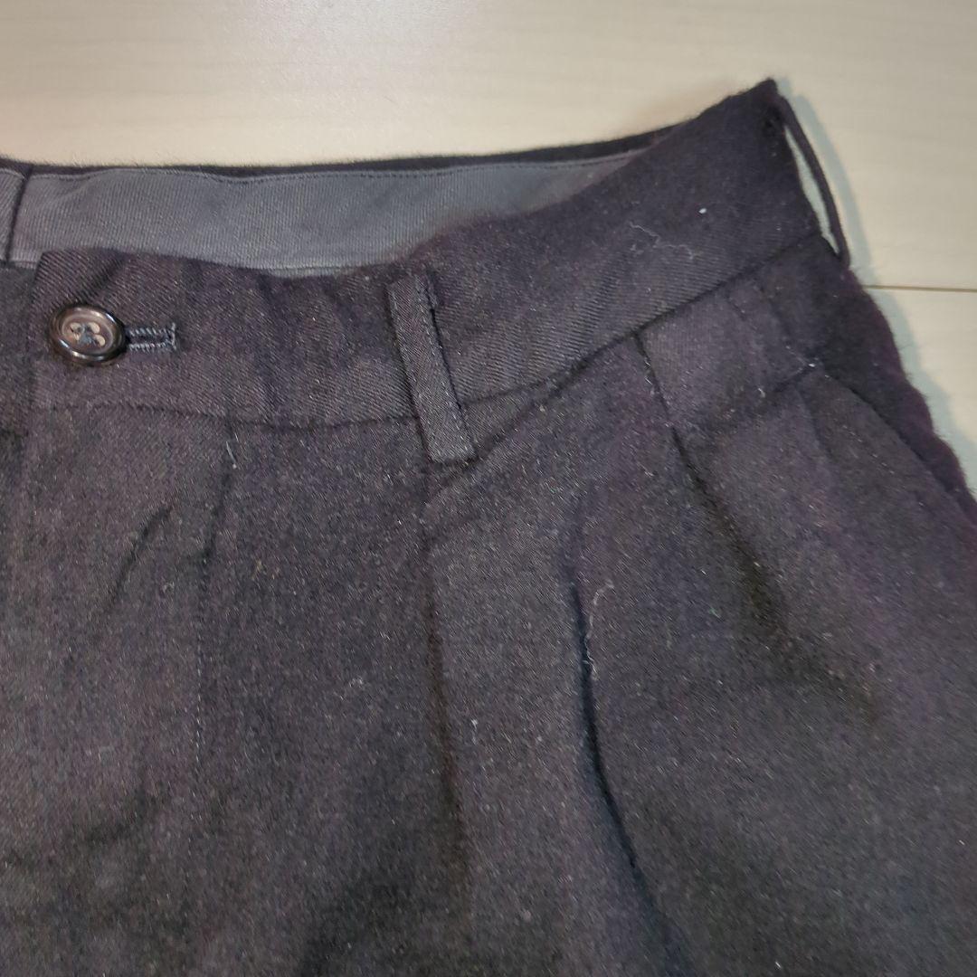 COMME des GARCONS HOMME PLUS 黒 スラックス 古着