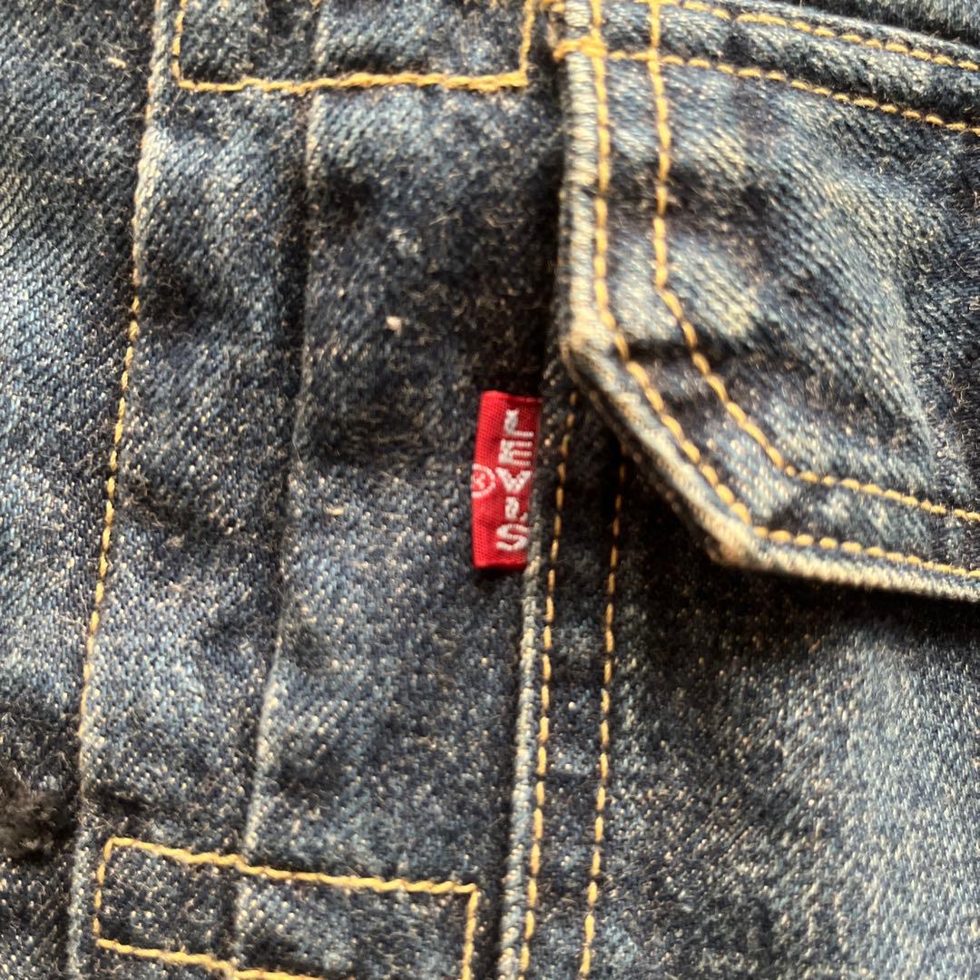 【90s】Levi's 71507 34 J02ビッグE 赤耳 日本製