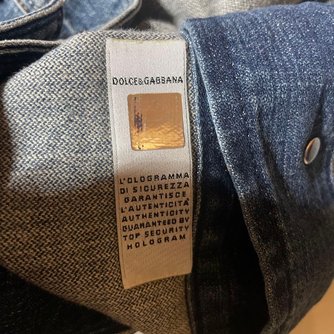アーカイブ　D&G ドルチェ&ガッバーナ　デニムジャケット　フリーダム　M程度