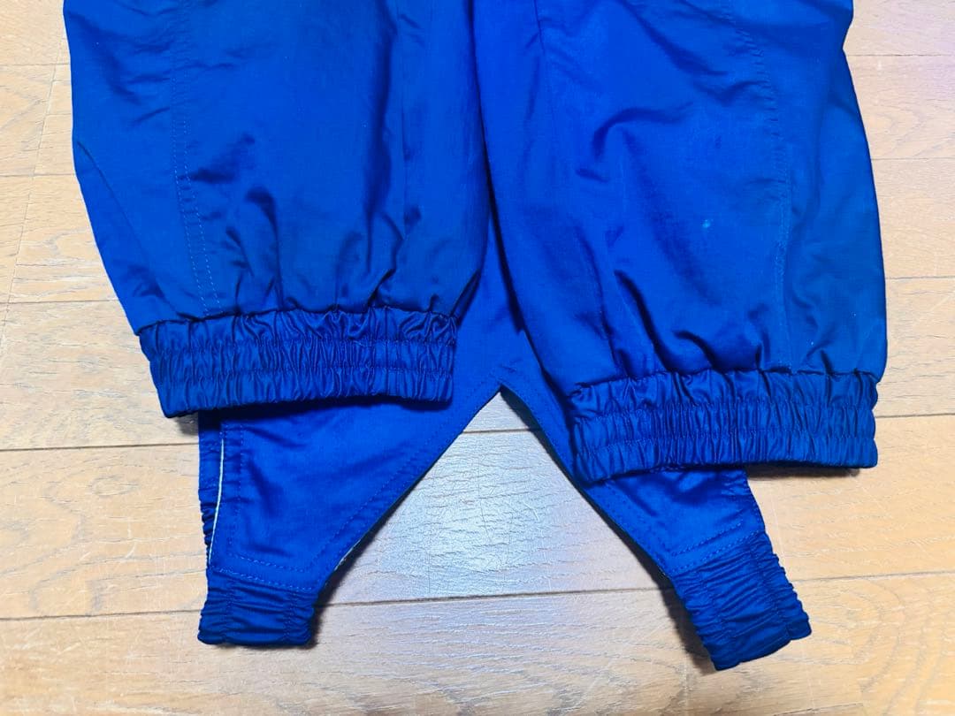elbe スキーウェア上下 L 青 クリーニング済 美品 レトロ