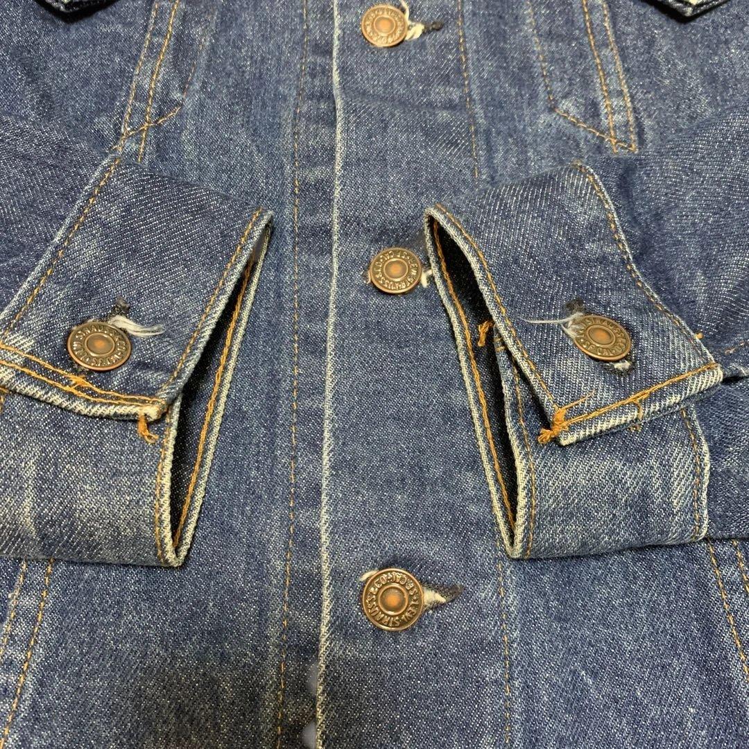 Levi's 70505 0217 small e 42 濃 ケアタグ