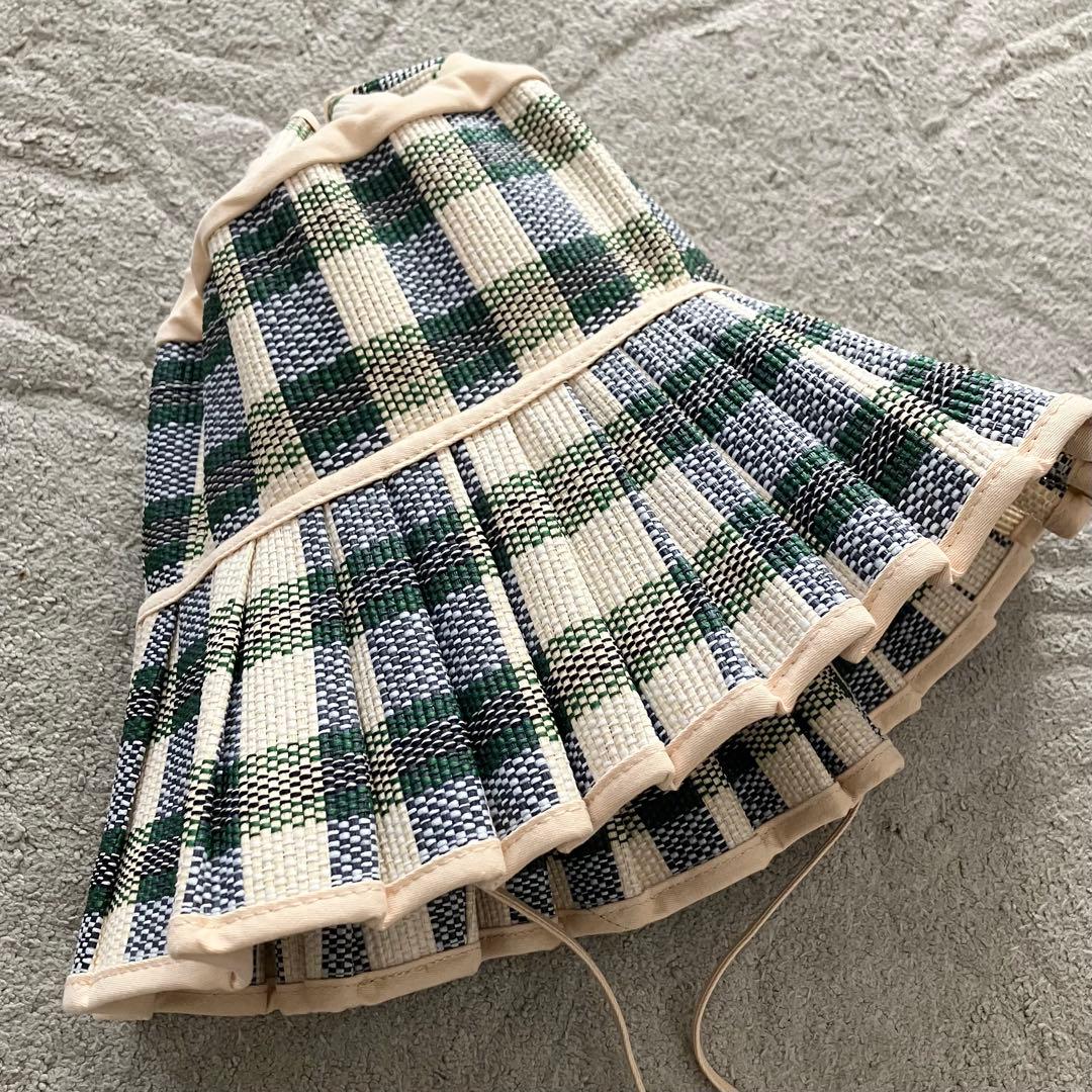 【美品】LORNA MURRAY ローナマーレイ　麦わら帽子　ハンドメイド　L