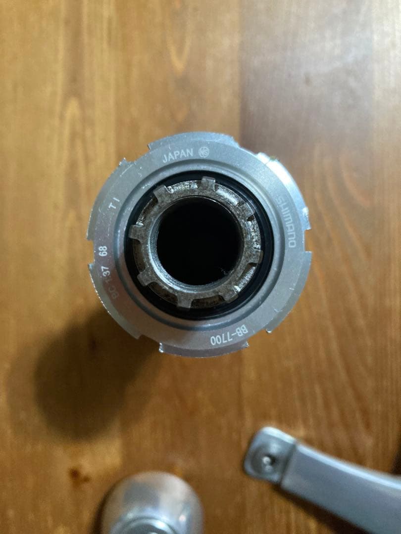 美品 競輪 クランク7710 BB 7700 165 NJS デュラエース