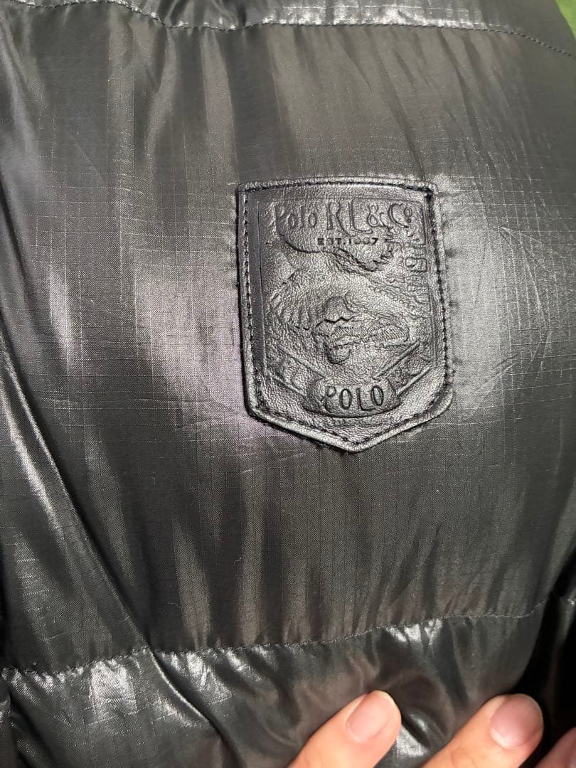 Polo by Ralph Lauren 黒 ダウンベスト M