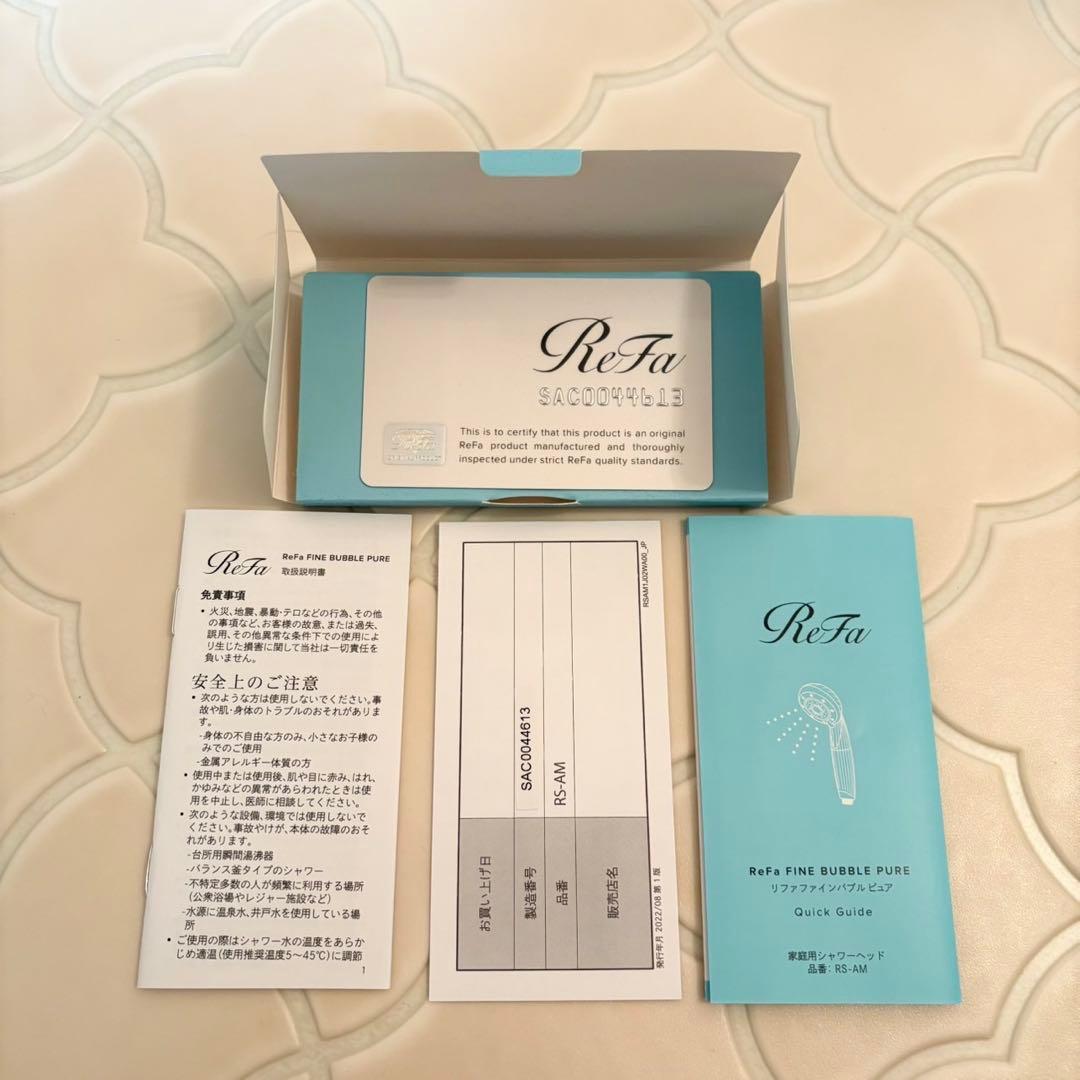 ReFa リファ ファインバブル ピュア シャワーヘッド