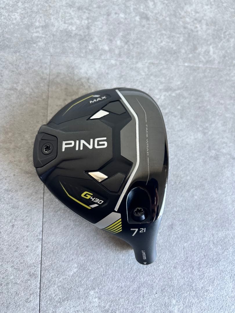 PING G430 MAX 7W ヘッド単品 カバー付き