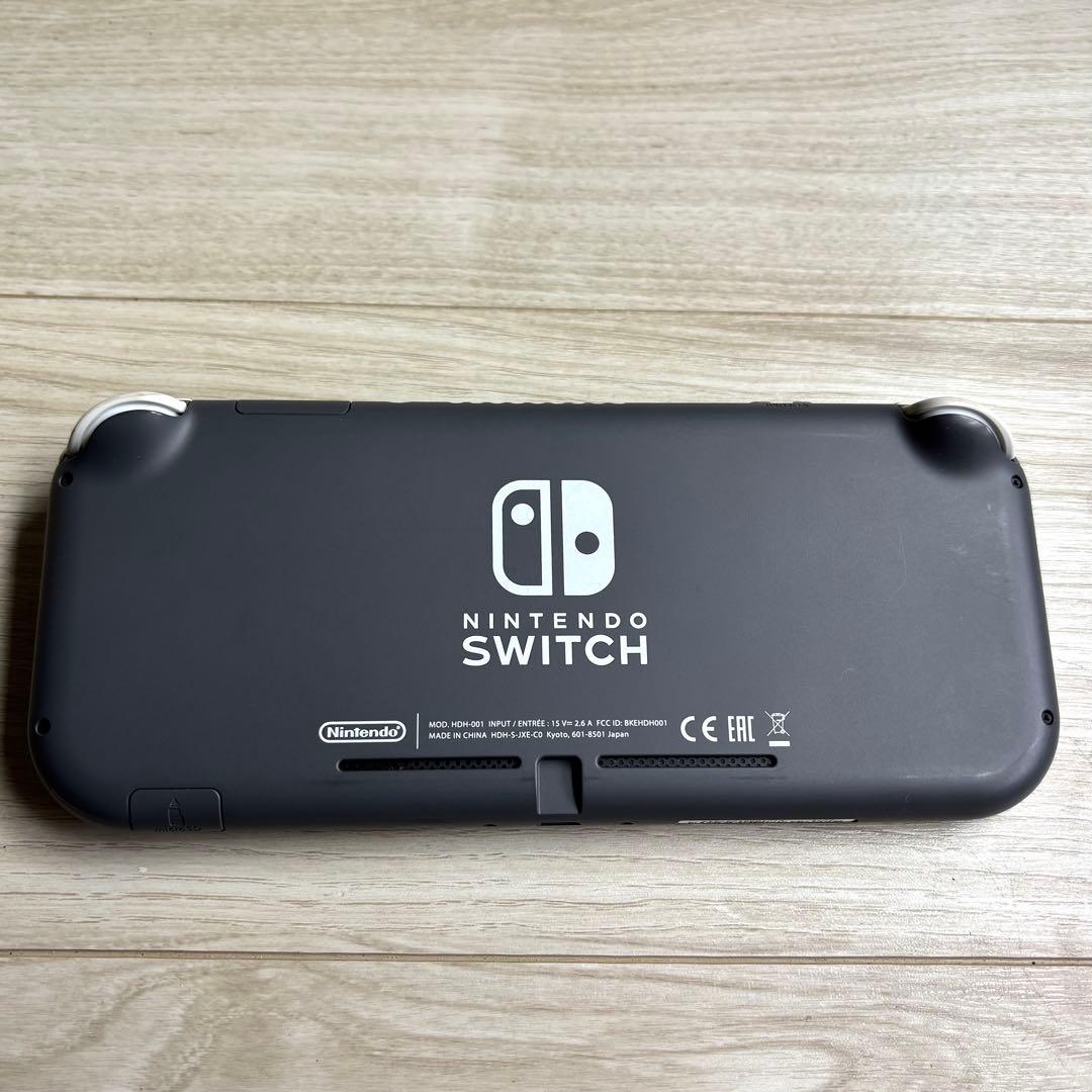 Nintendo switch lite グレー 本体のみ