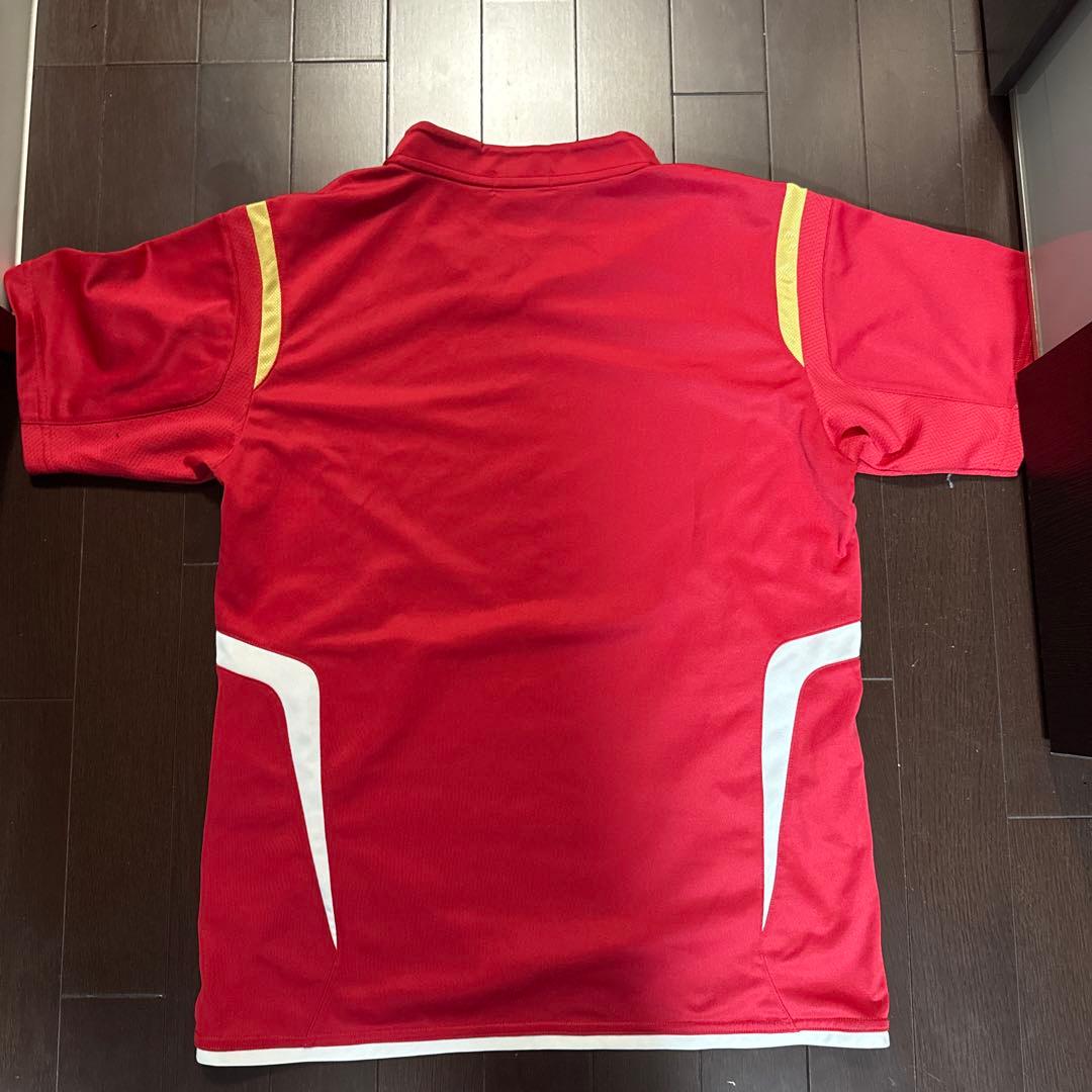 YONEX バドミントンシャツ L 赤