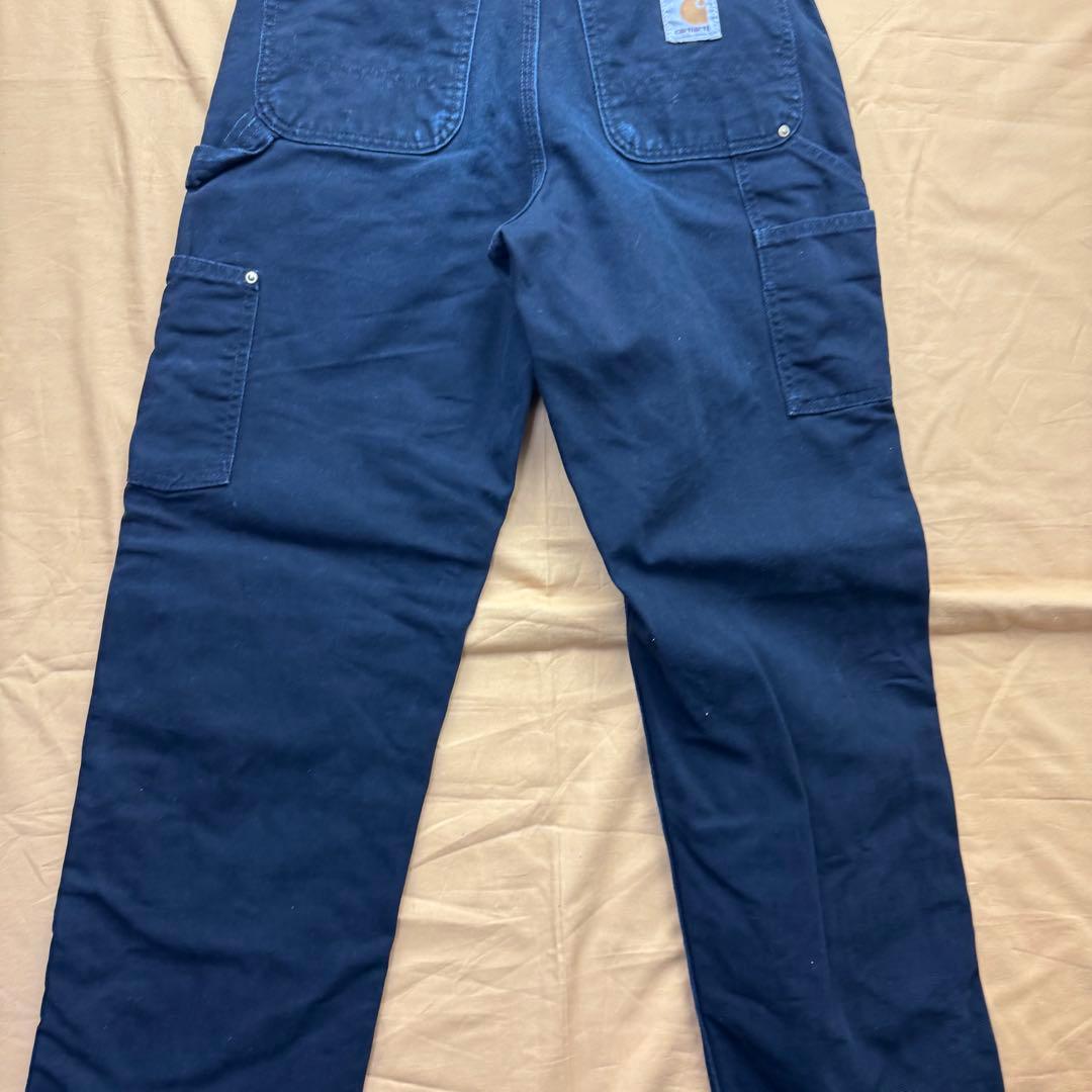 ［*K様 carhartt ダブルニー　ブラック　W28 L32 ペインターパン