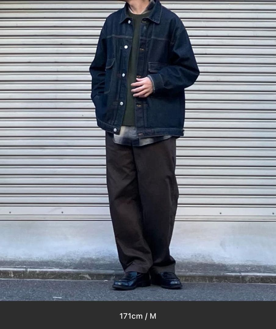 【美品】EMMA CLOTHES デニム セットアップ インディゴブルー　完売品