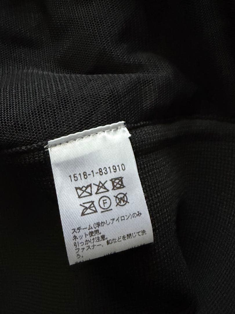 UNITEDARROWS フラワーチュールニットベスト黒ユナイテッドアローズ