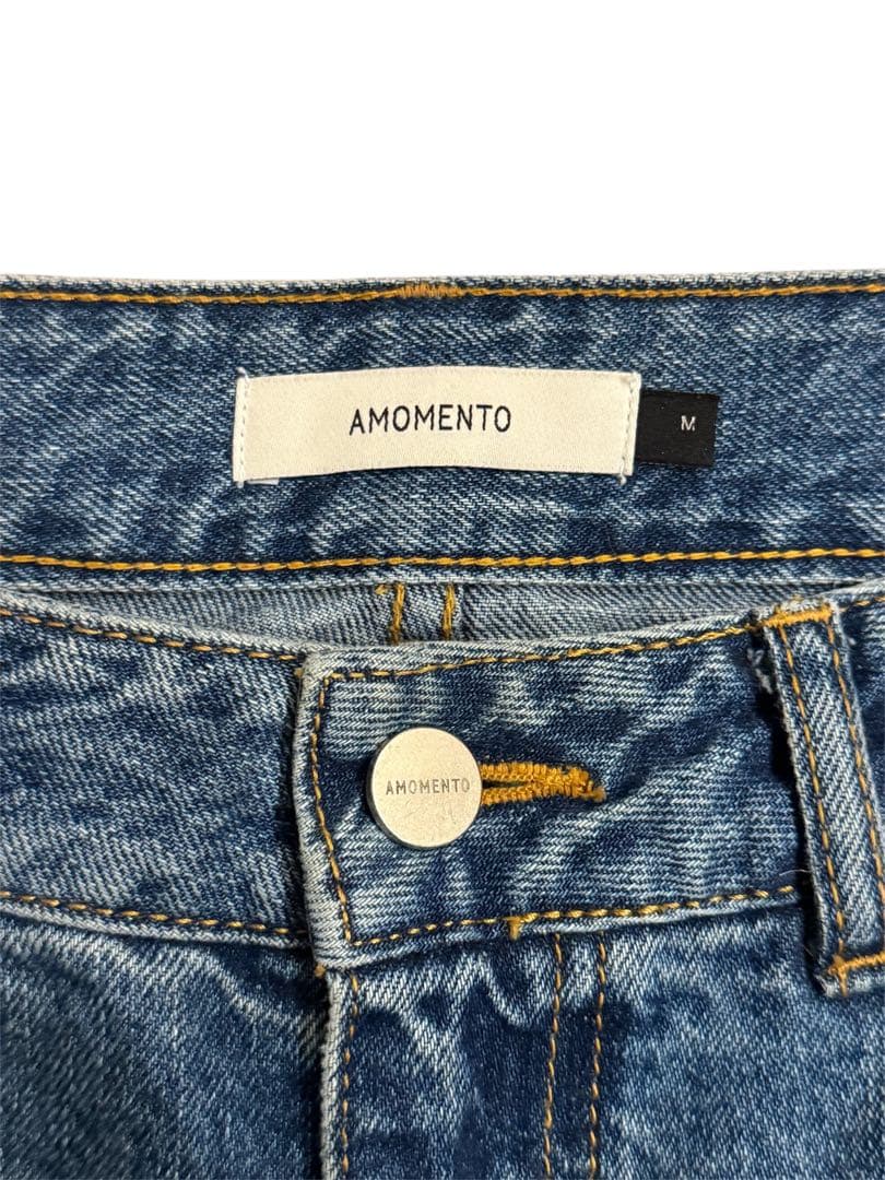 AMOMENTO recycled cotton denim アモーメント
