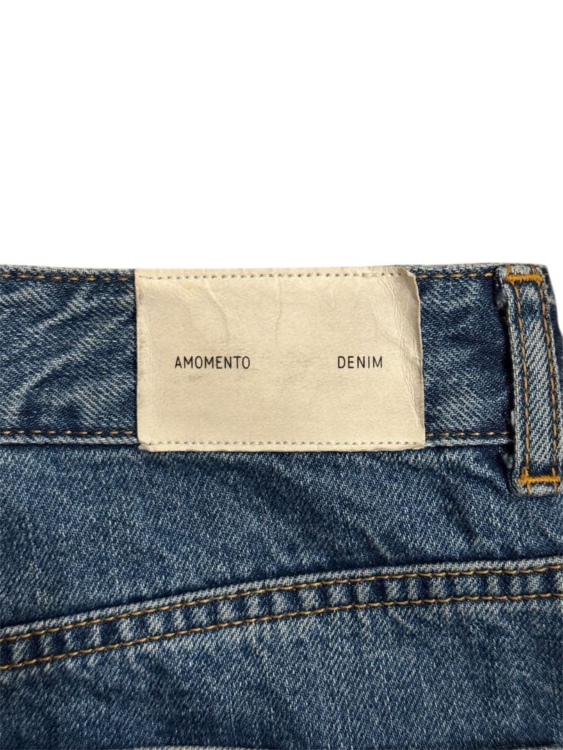 AMOMENTO recycled cotton denim アモーメント