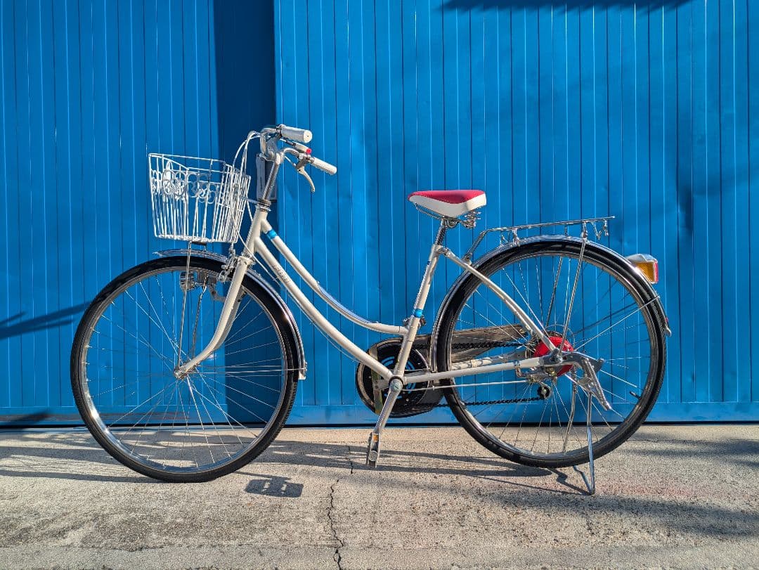 美品　昭和 レトロ 自転車 富士 軽快車　実用車　ビンテージ　名古屋