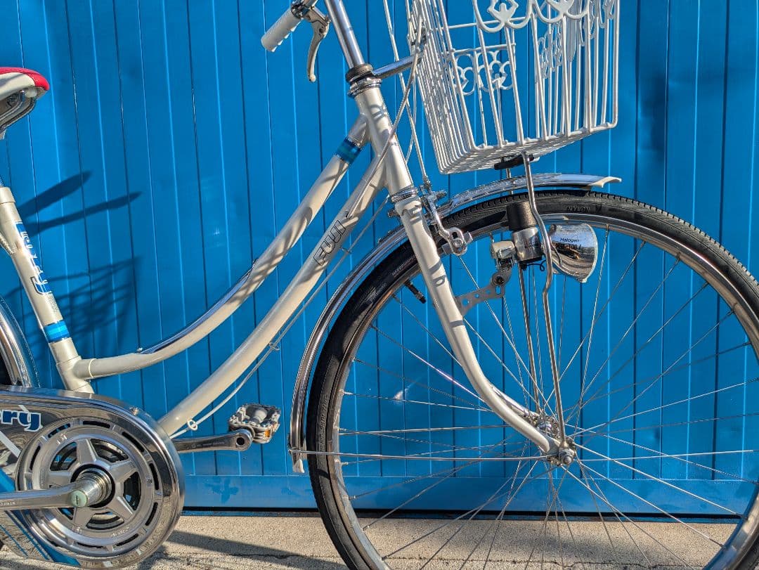 美品　昭和 レトロ 自転車 富士 軽快車　実用車　ビンテージ　名古屋