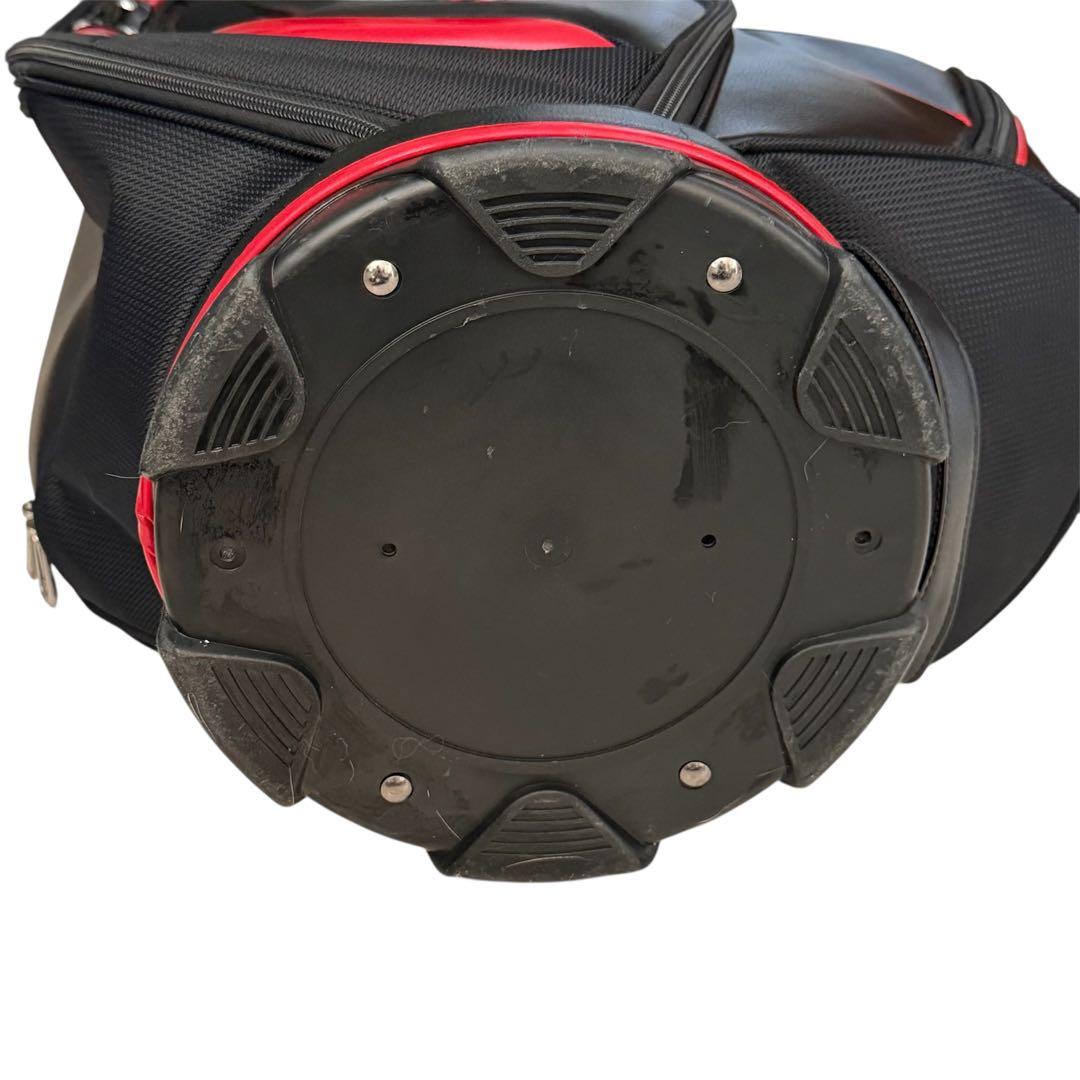 TaylorMade キャディバッグ SY202 ブラック レッドテーラーメイド