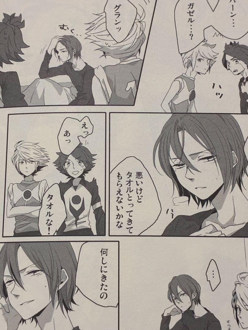 イナズマイレブン　同人誌　バーン　ガゼル　グラン　アンソロジー