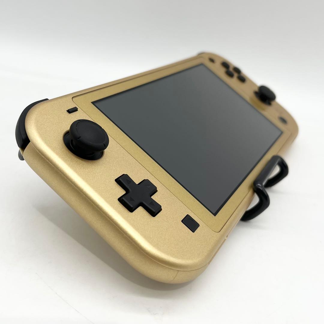 【美品・完品】Switch Lite ゴールド本体 ゼルダの伝説 ハイラルED