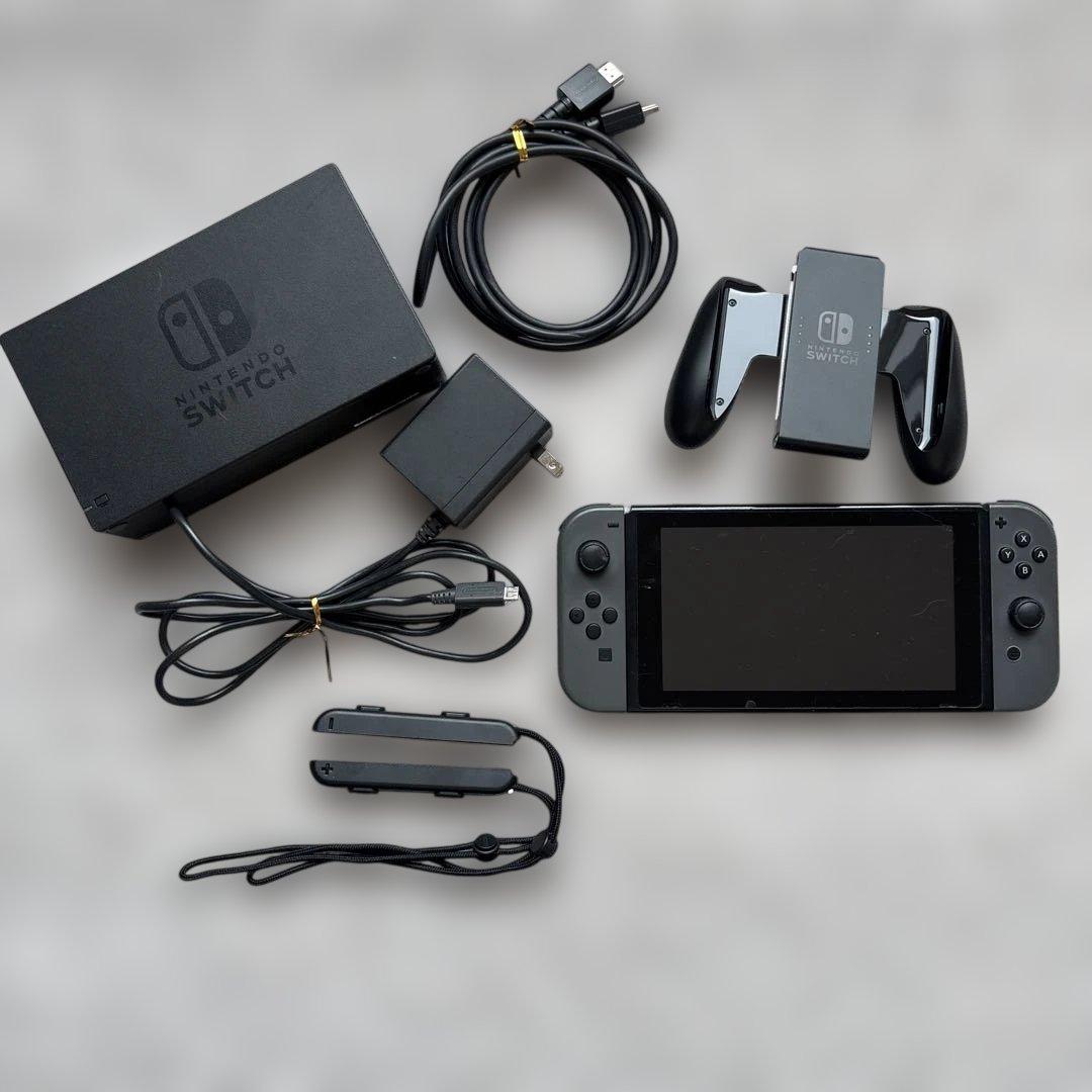 【訳あり】Nintendo Switch 本体 フルセット 箱あり 動作OK