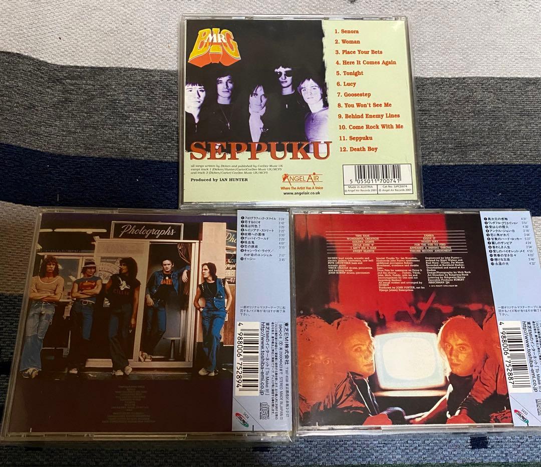 レア廃盤　3枚セット　MR BIG uk グラムロック　ローリー　すかんち　布袋