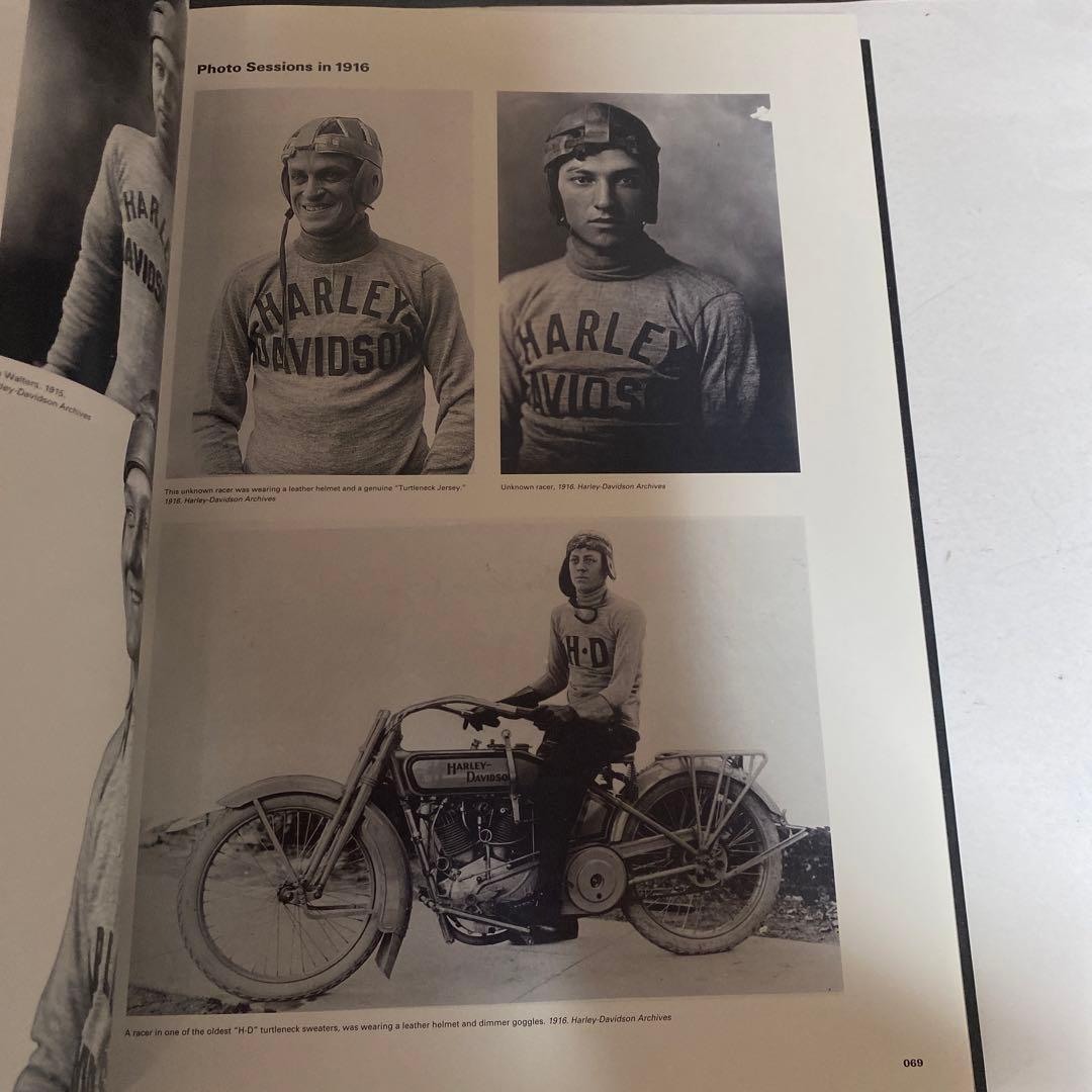 ハーレーダビッドソン　1910から1950年　スナップ写真集