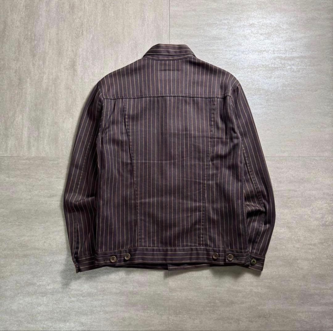 【00's】Levi's 70599 ストライプ　トラッカージャケット　Lサイズ