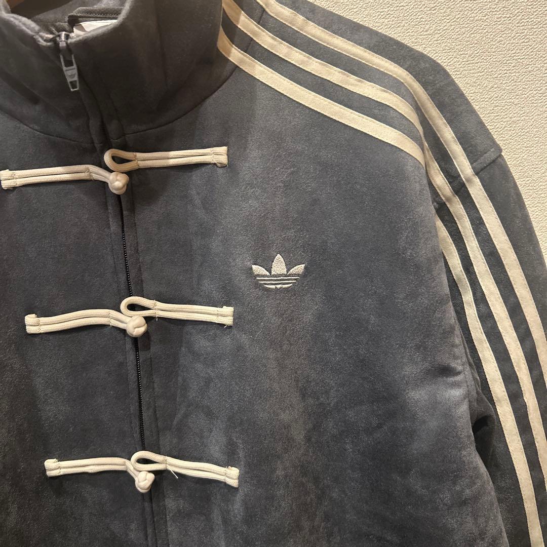 adidas スエード トラックジャケットXL