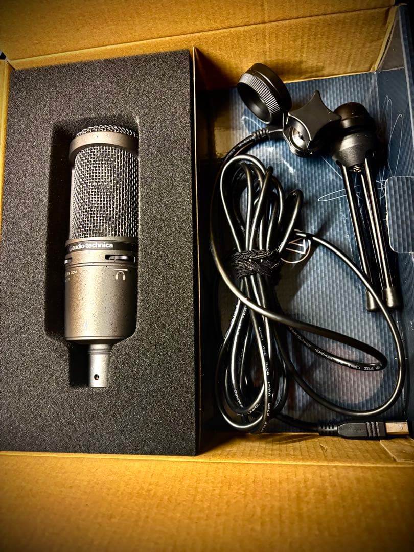 【値下❌】audio-technica コンデンサーマイク USB Type-C