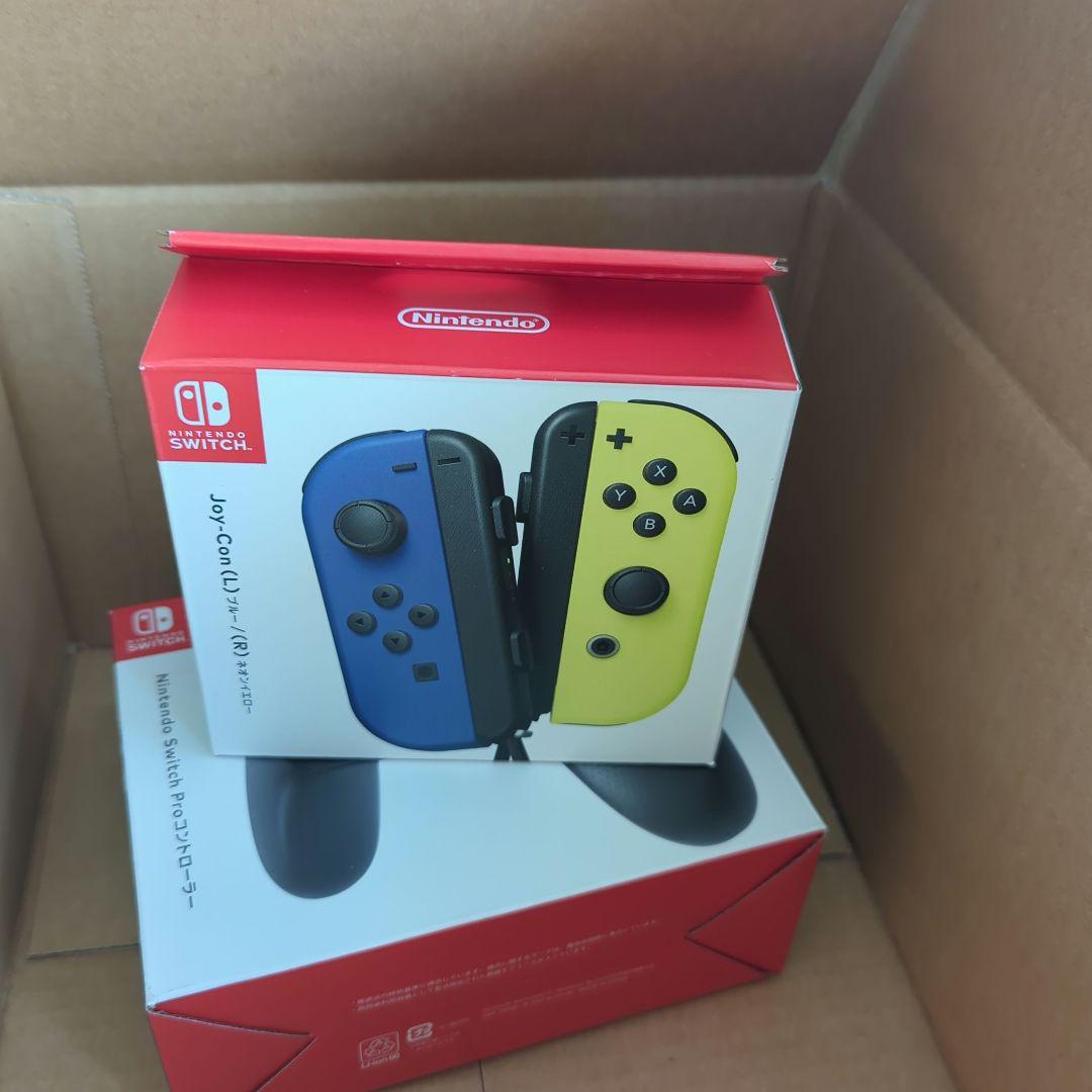 Nintendo JOY-CON (L)/(R) ブルー/ネオンイエロー