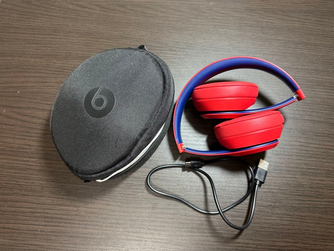 Beats Solo3 Wireless ワイヤレスヘッドホン レッド/ブルー