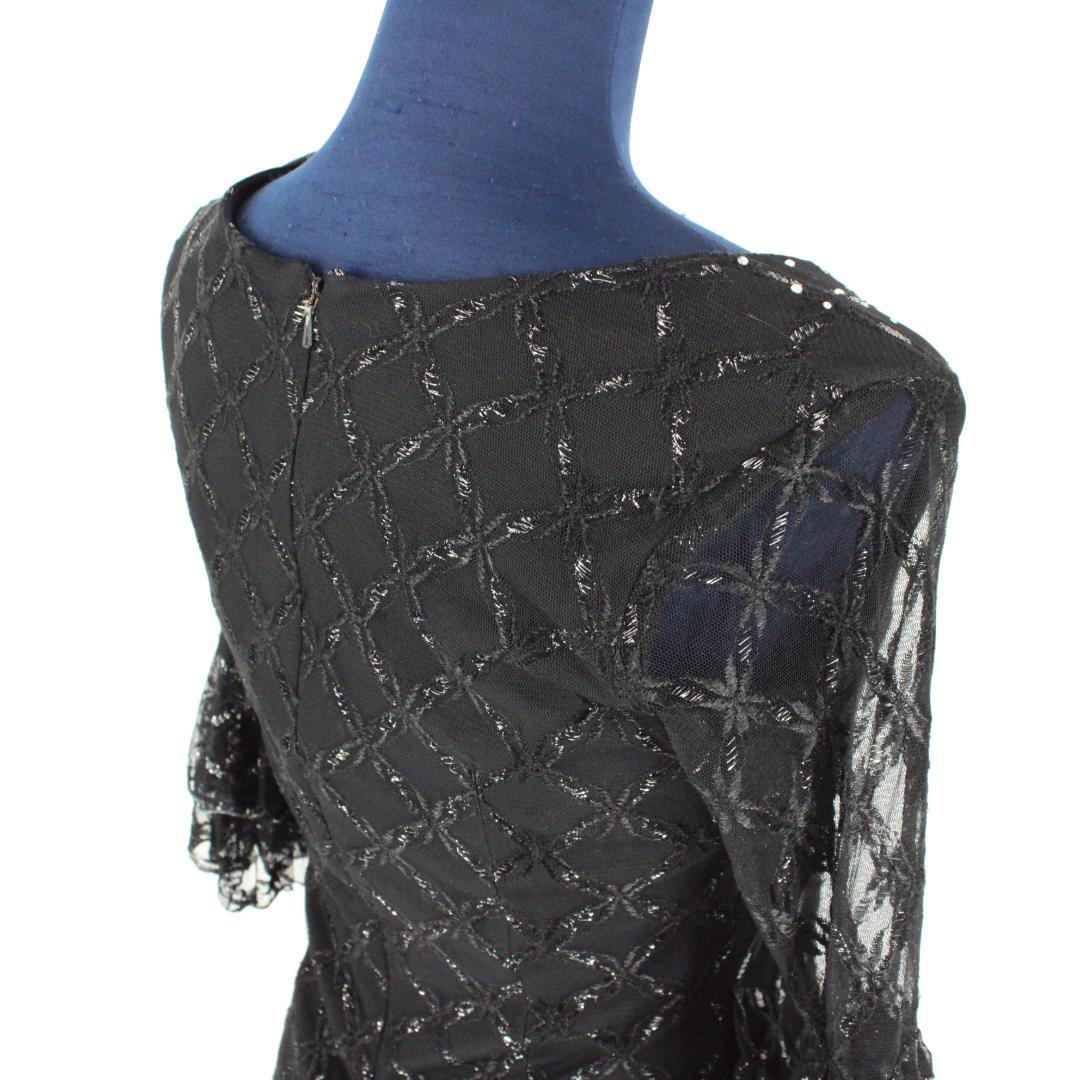 【美品 社交ダンス衣装】prima boutique ワンピース ドレス 黒