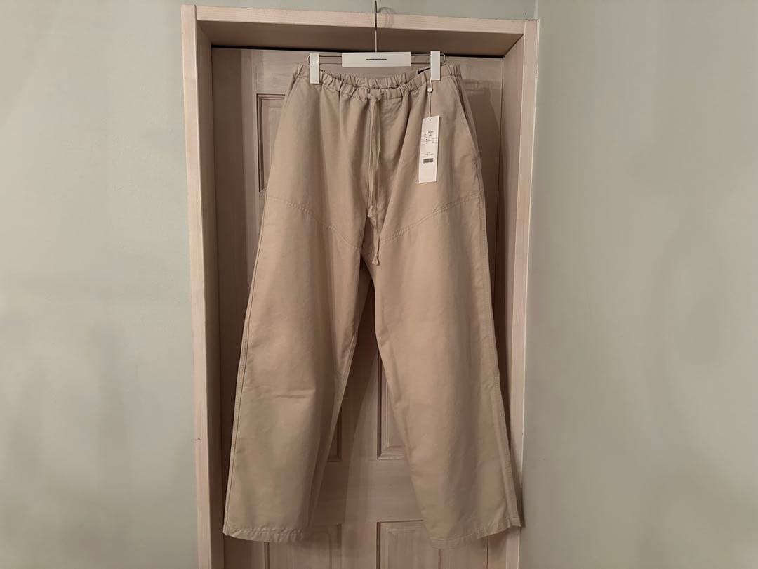 新品 26ss COMOLI コモリ ポストワークツイル ハンティングパンツ 2