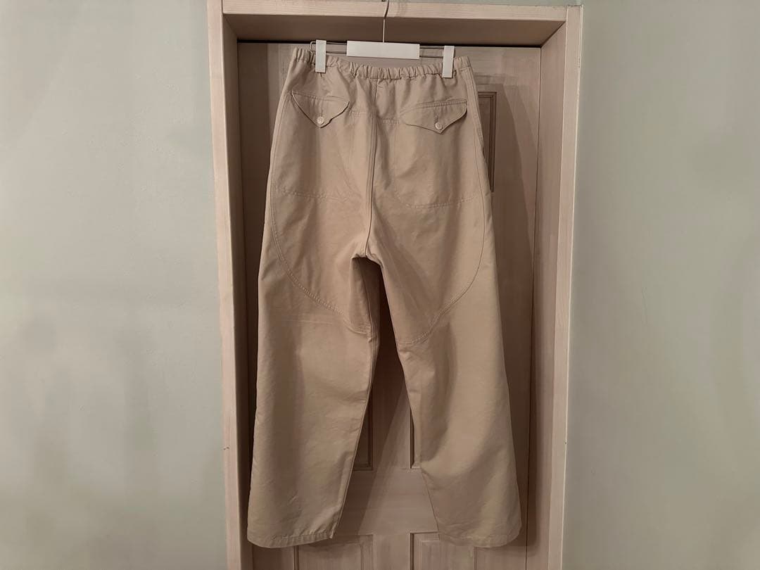 新品 26ss COMOLI コモリ ポストワークツイル ハンティングパンツ 2