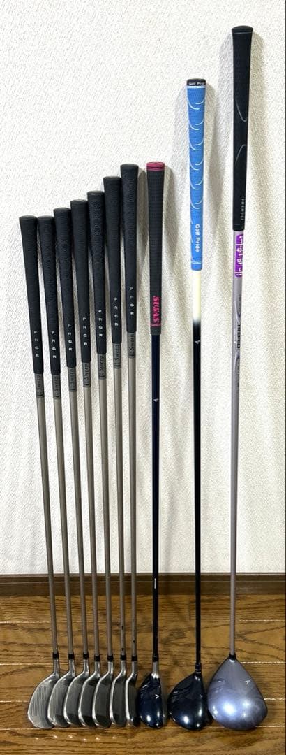 ダンロップ＆ブリヂストン&プロギア　女性用ゴルフクラブ　10本セット
