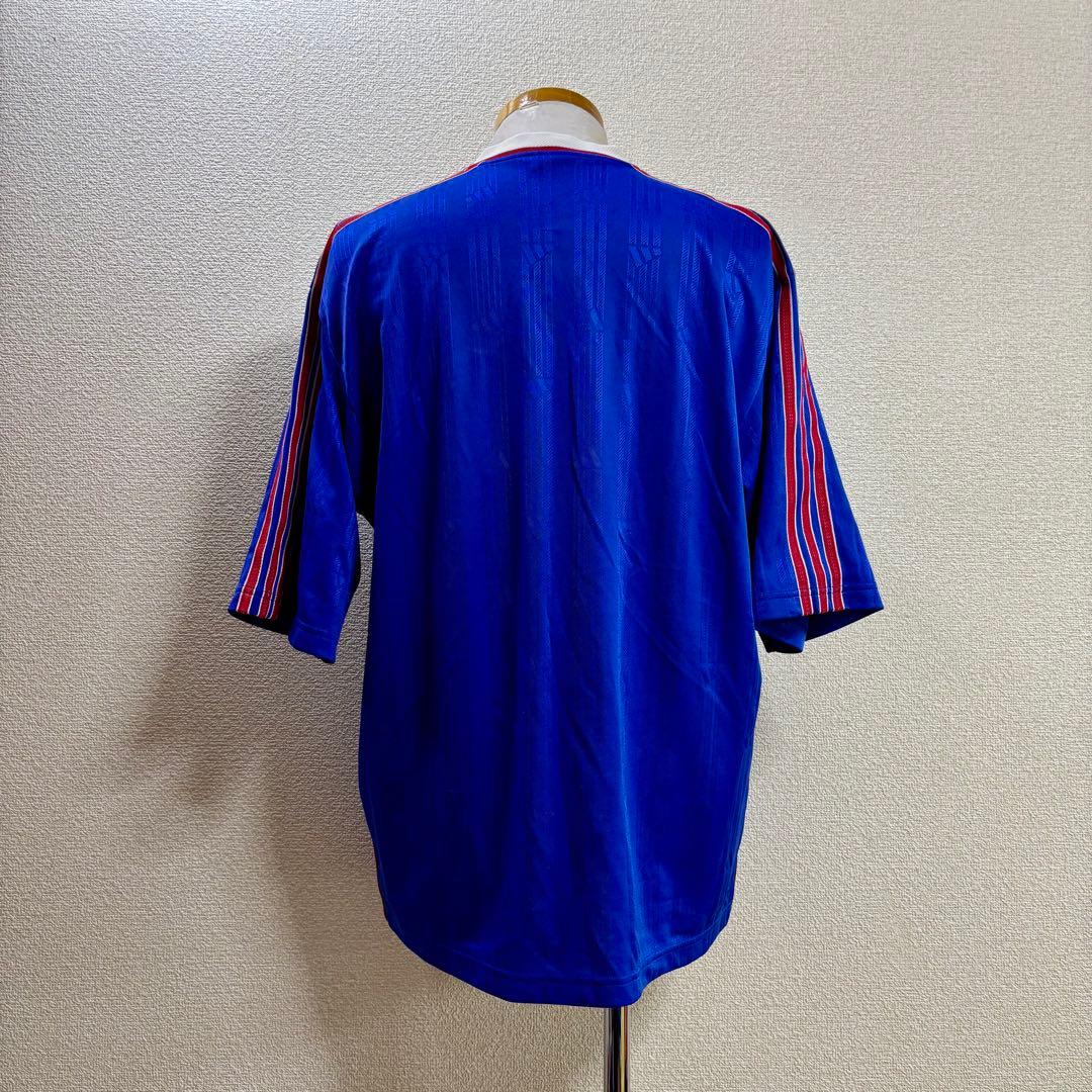 90s old adidas アディダス ゲームシャツ XO パフォーマンスロゴ
